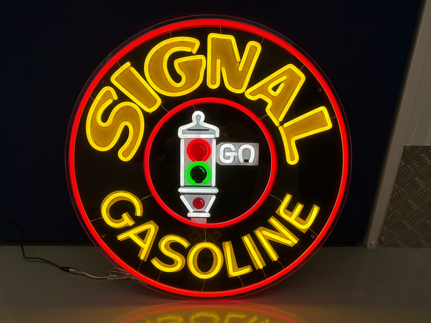 Signal Gasoline Neon Sign #N96
