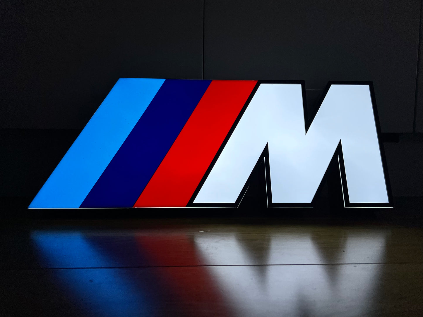 BMW M Power Illuminated Logo Sign #B12