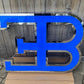 Bugatti EB Illuminated Logo Sign #D2