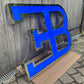 Bugatti EB Illuminated Logo Sign #D2