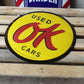 Chevrolet OK Cars Enamel Sign #A23
