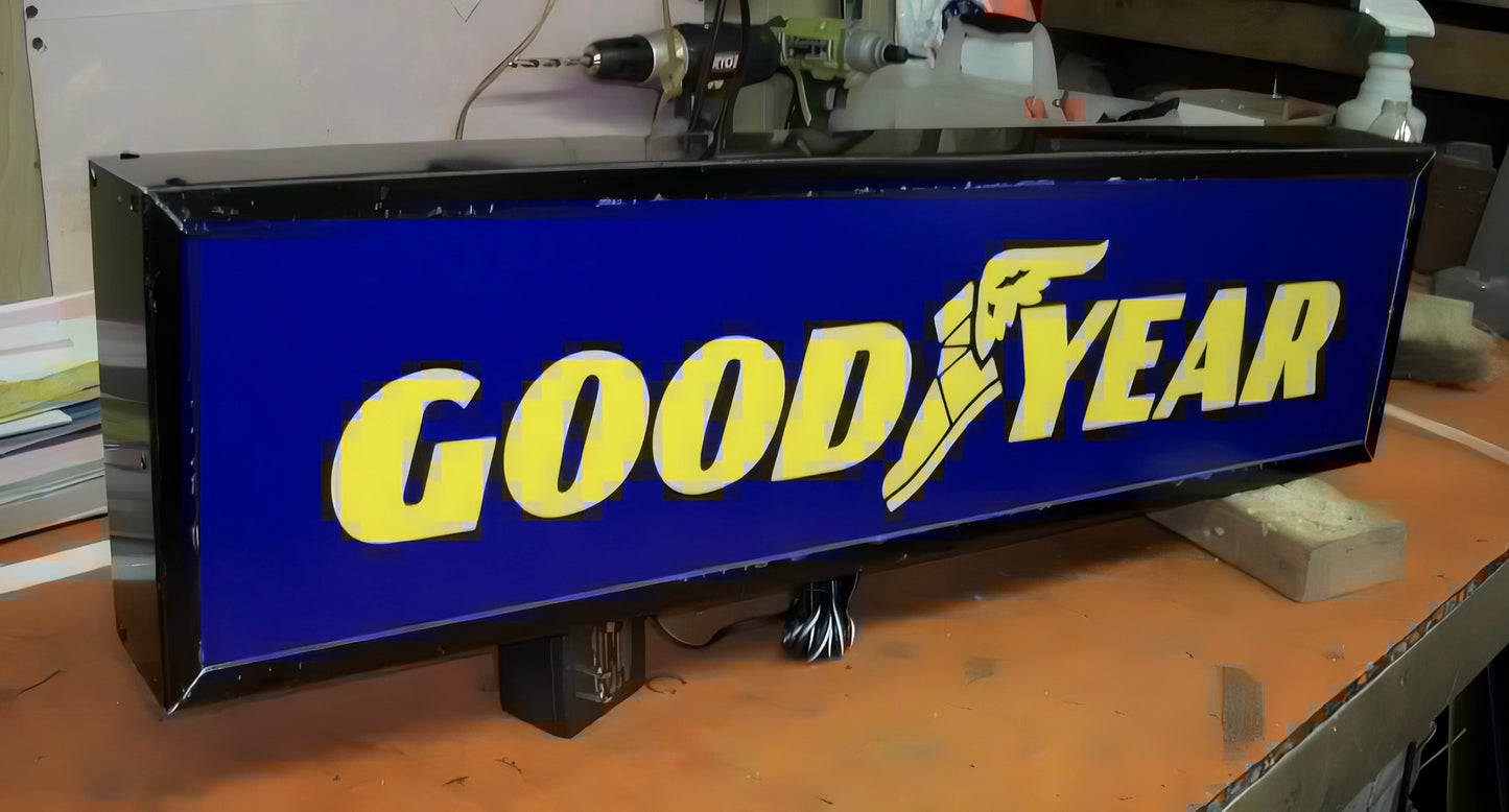 Goodyear Illuminated Sign #B36