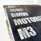 BMW M3 Vintage Metal Sign #A18