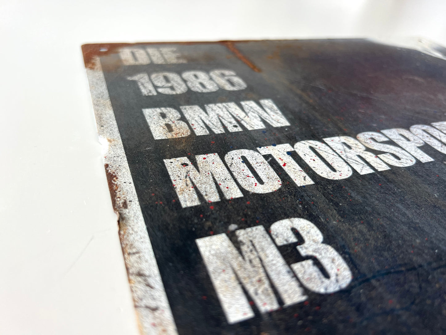 BMW M3 Vintage Metal Sign #A18
