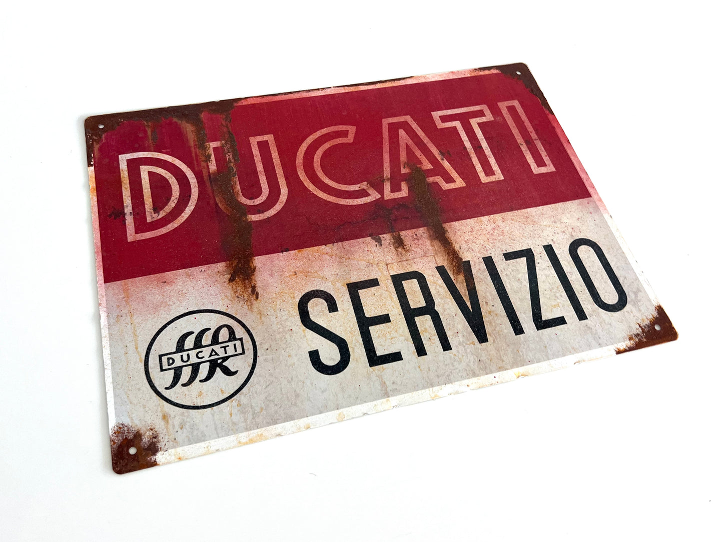 Ducati Vintage Metal Sign #A26