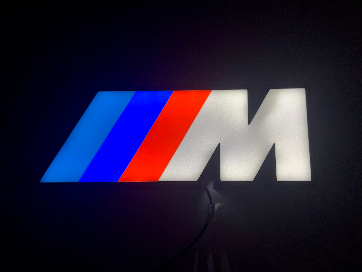 BMW M Power Illuminated Sign #B14