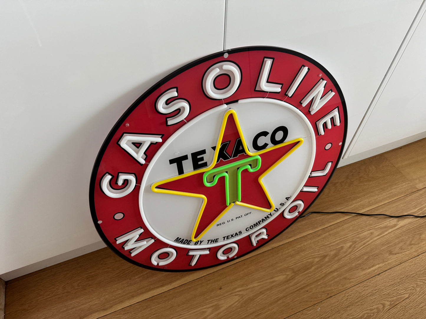 Texaco Gasoline Motor Oil Neon Sign #N143