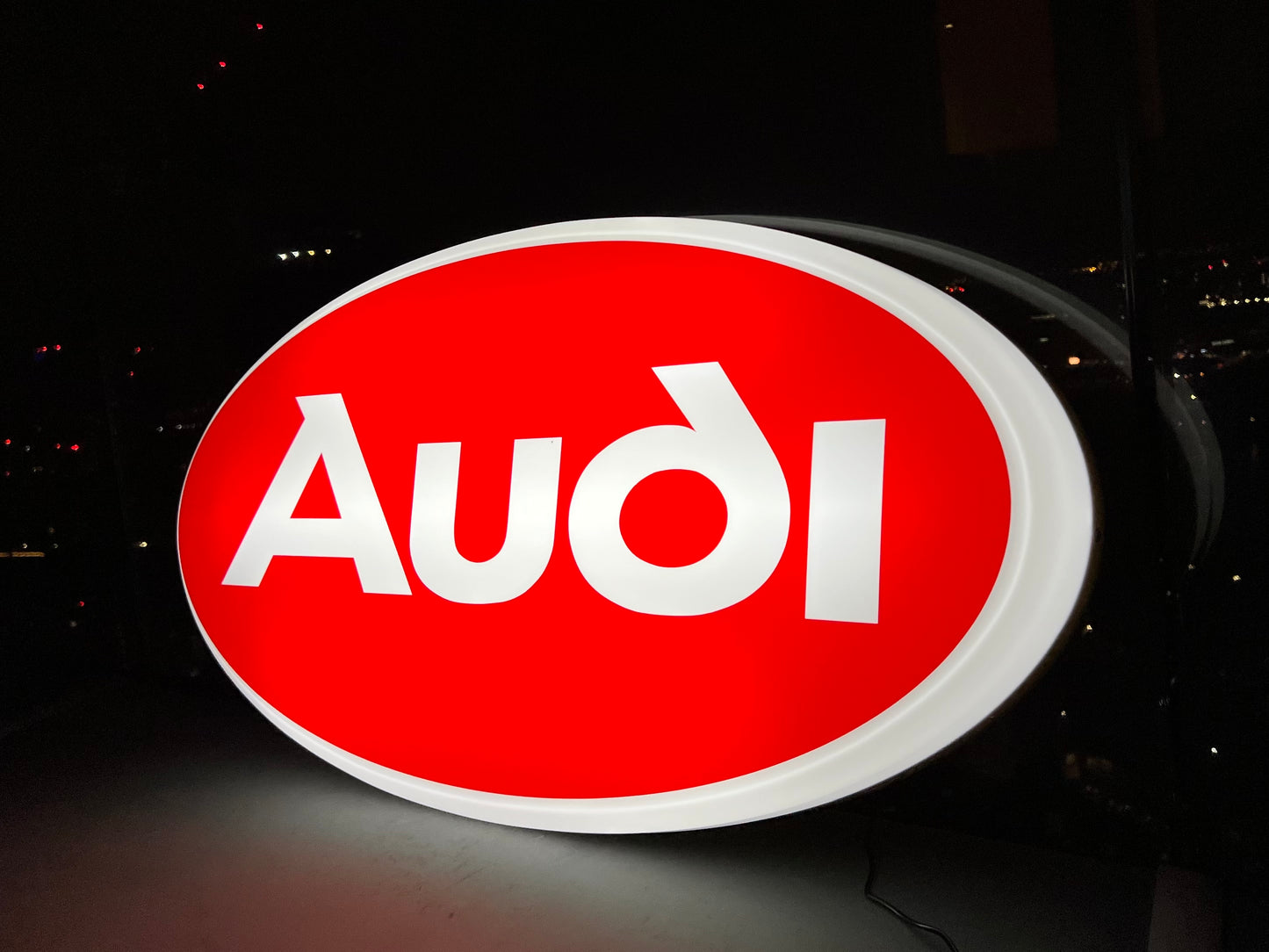 AUDI Illuminated Logo Sign #B7