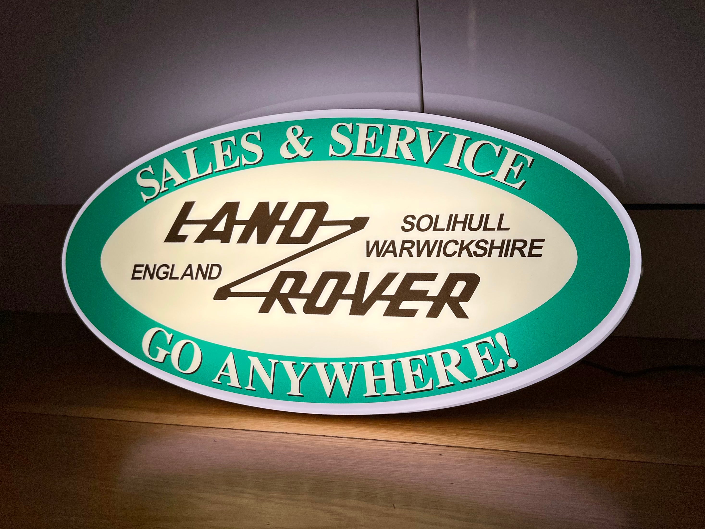 Land Rover Illuminated Sign #B48 – Absolute Automobilia