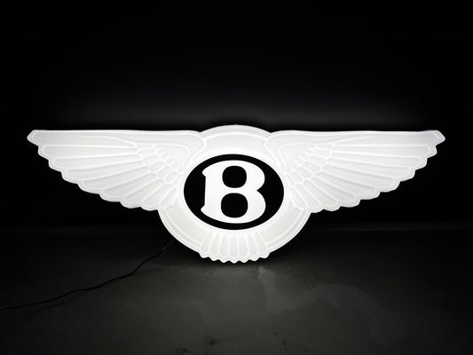 Bentley Wings Illuminated Logo Sign #B11