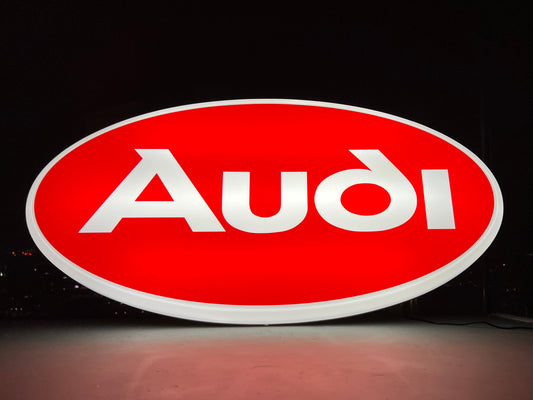 AUDI Illuminated Logo Sign #B7