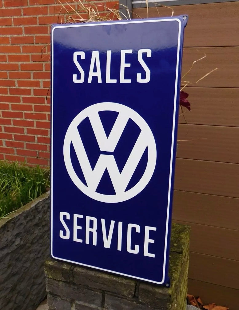 Volkswagen VW Enamel Sign #A74