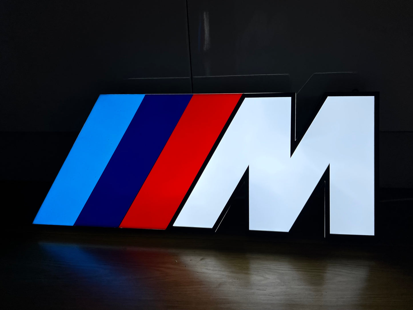 BMW M Power Illuminated Logo Sign #B12