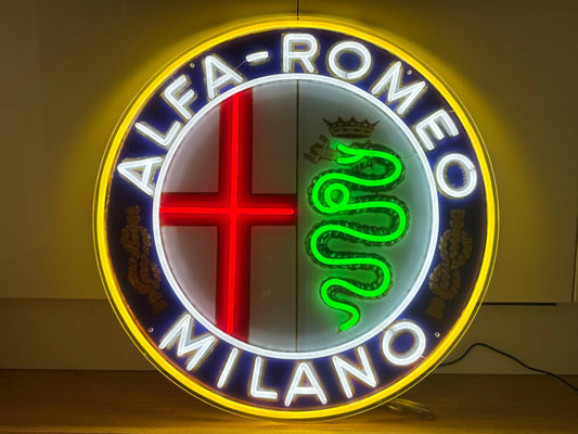Alfa Romeo Neon Sign #N132