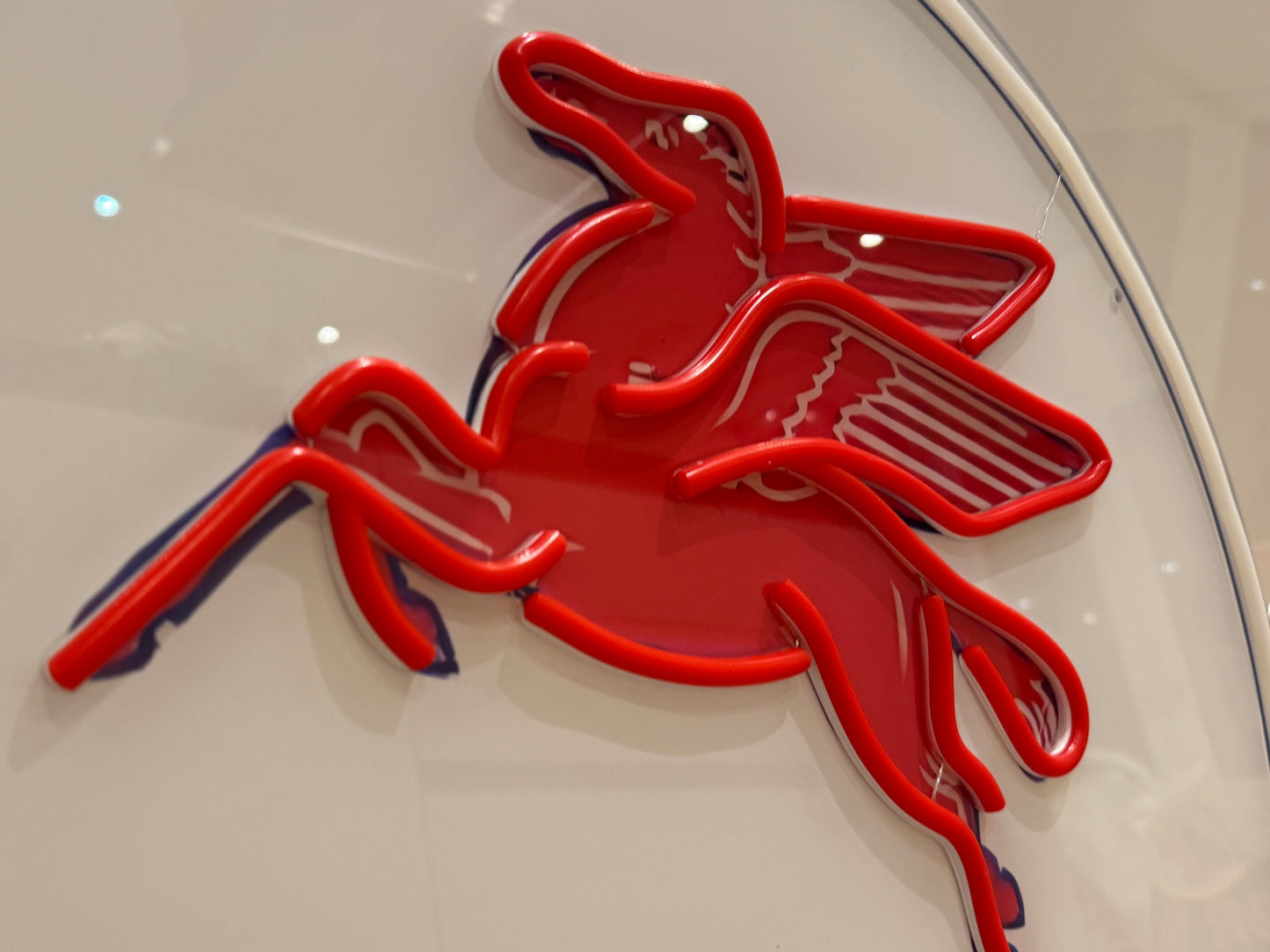 Mobil Mobilgas Neon Sign #N128
