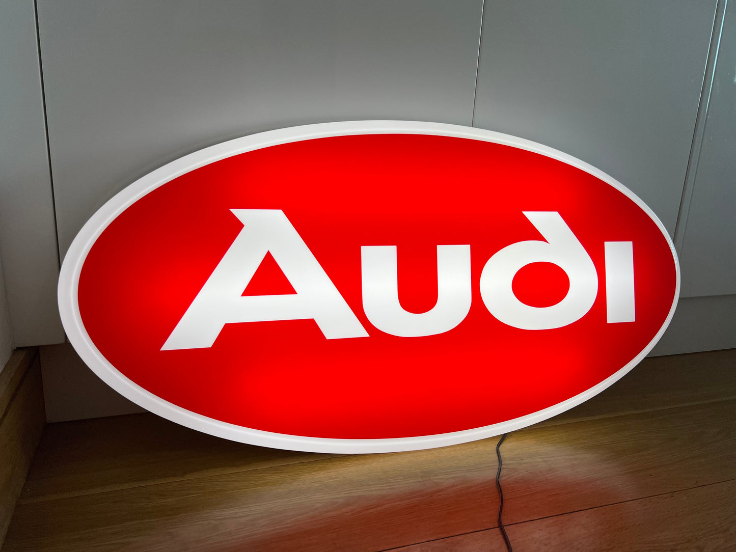 AUDI Illuminated Logo Sign #B7