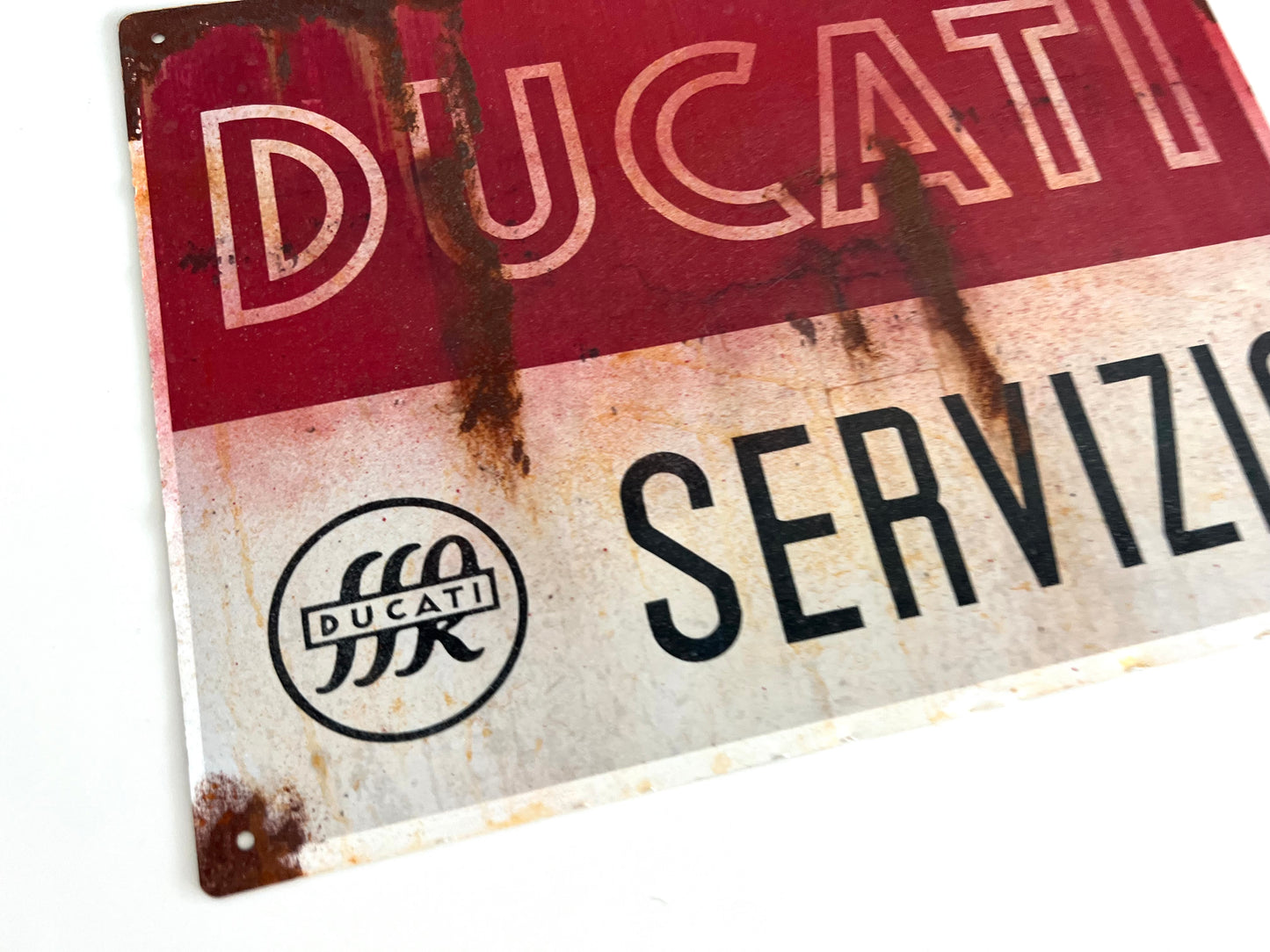 Ducati Vintage Metal Sign #A26