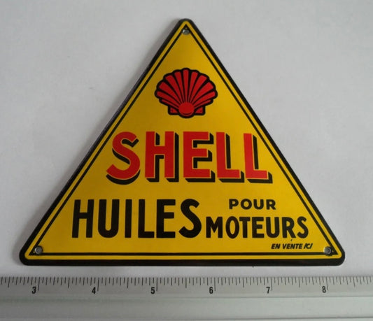 Shell Enamel Sign #A70