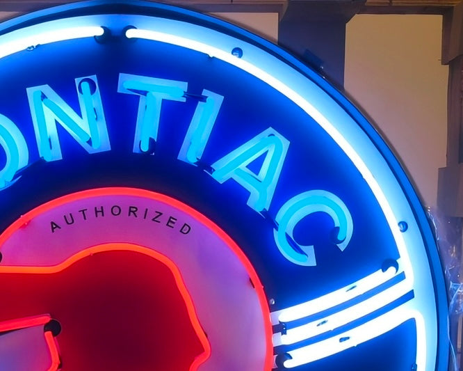 Pontiac Service Neon Sign #N81