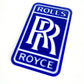 Rolls Royce Blue Acrylic Logo Sign #A111