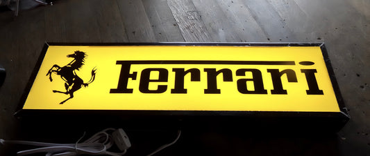 Ferrari Illuminated Sign #B23