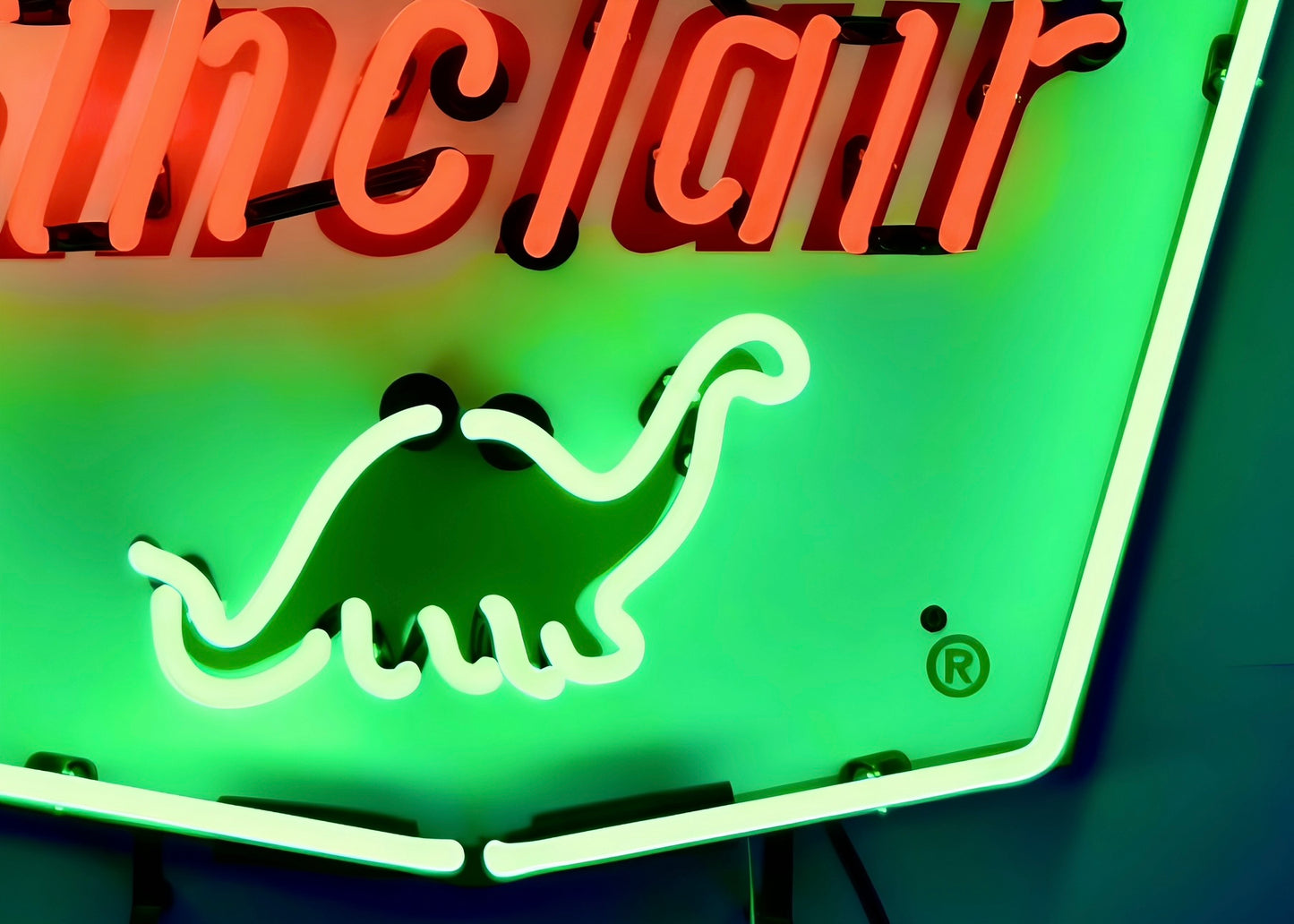 Sinclair Dinosaur Neon Sign #N98