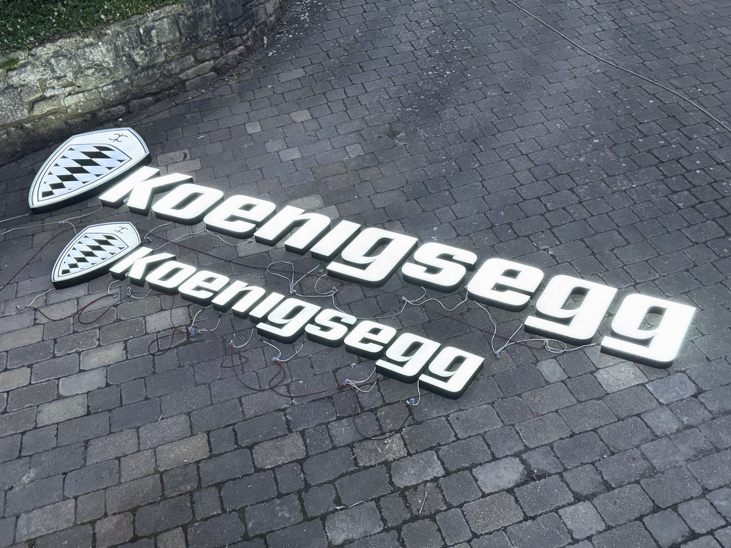 Koenigsegg Illuminated Sign #D45