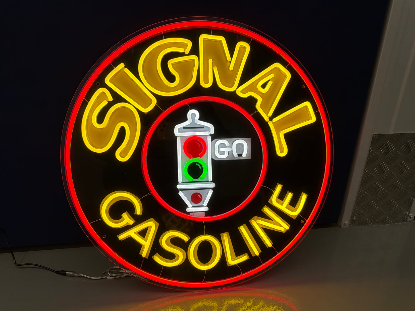 Signal Gasoline Neon Sign #N96