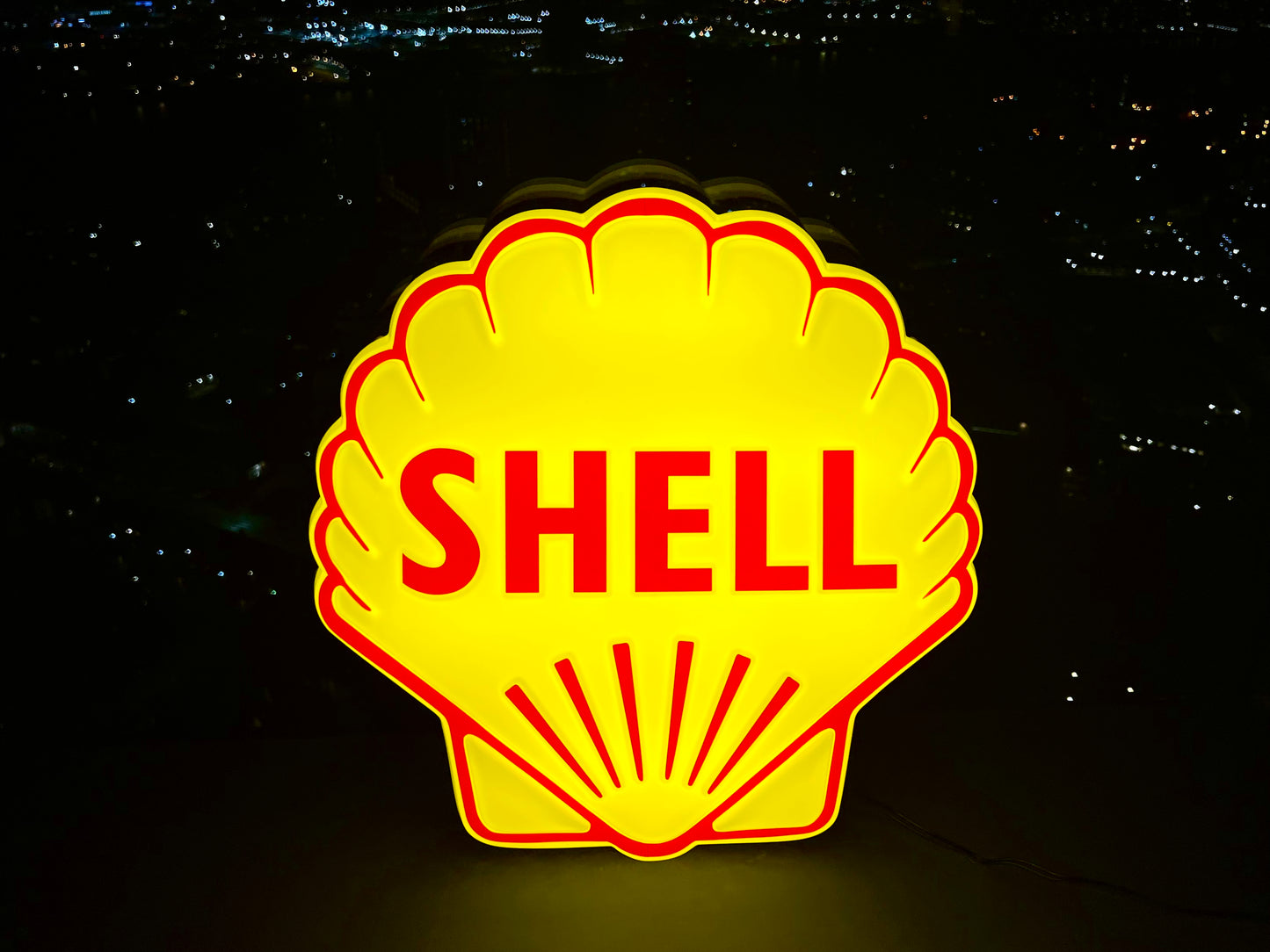 Shell Oil Illuminated Sign #B62