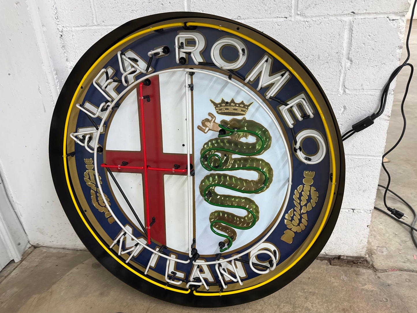 Alfa Romeo Neon Sign #N152