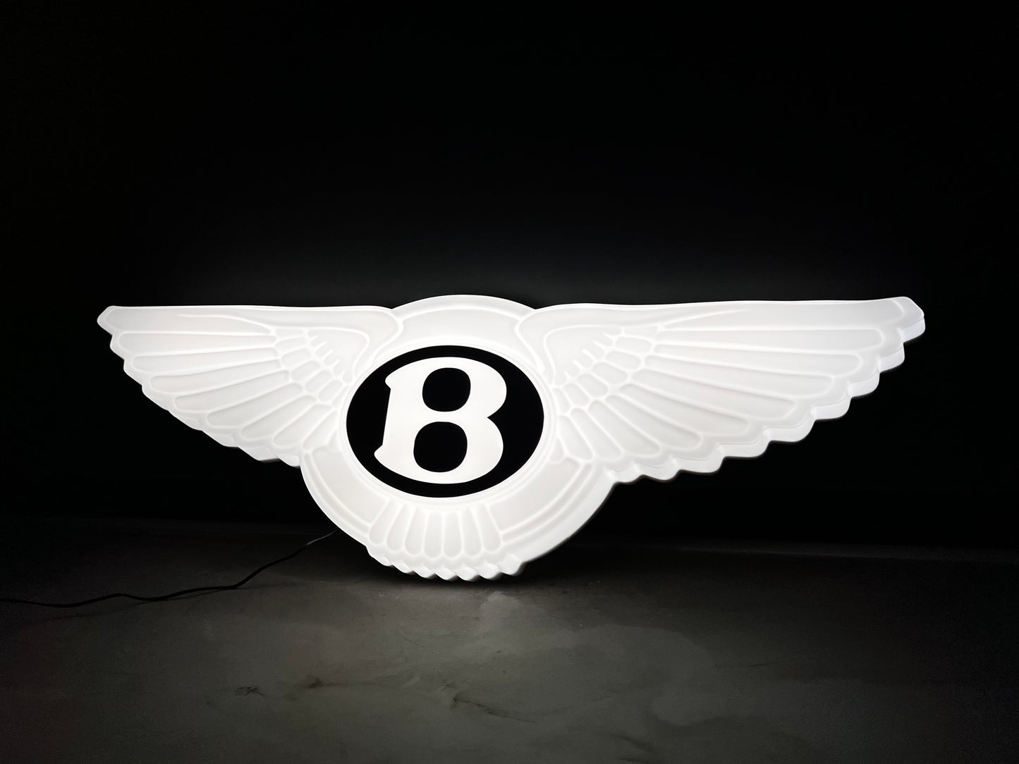 Bentley Wings Illuminated Logo Sign #B11