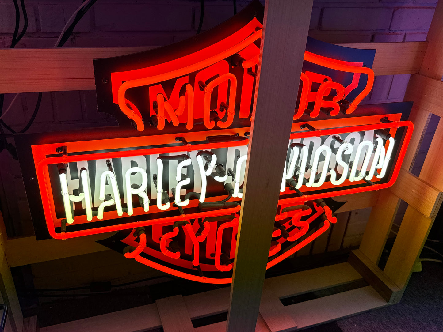 Harley Davidson Motorcycles Neon Sign #N46