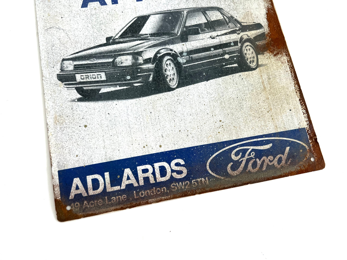 Ford Adlards Vintage Metal Sign #A36