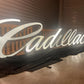 Cadillac Dealership Illuminated Logo Sign #D46