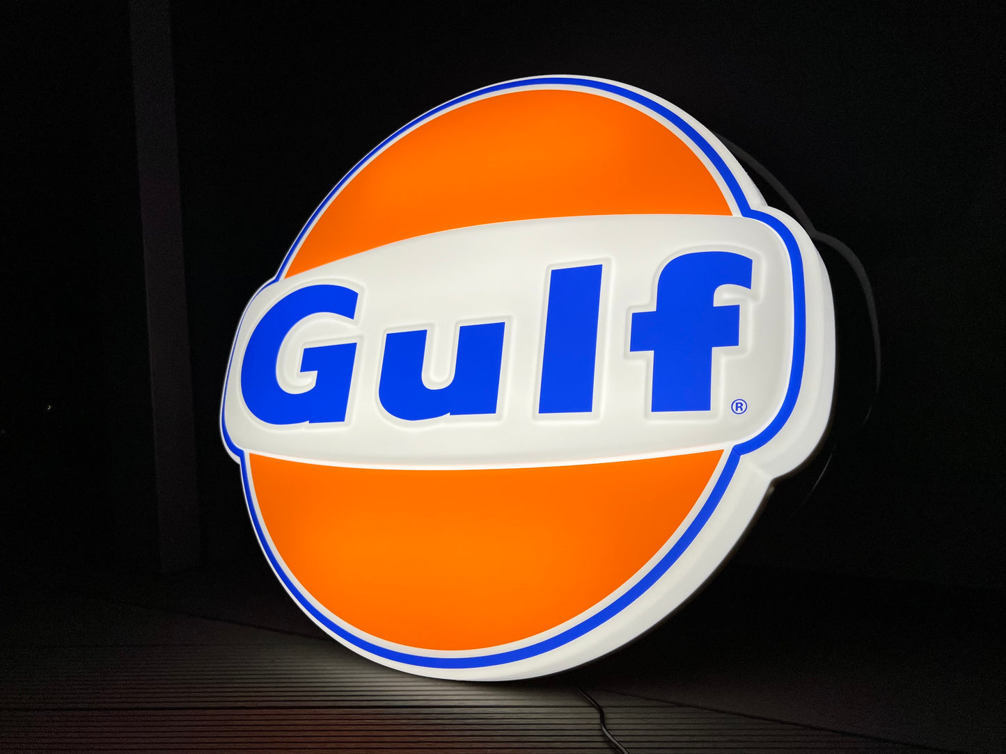 Gulf Illuminated Sign #B37
