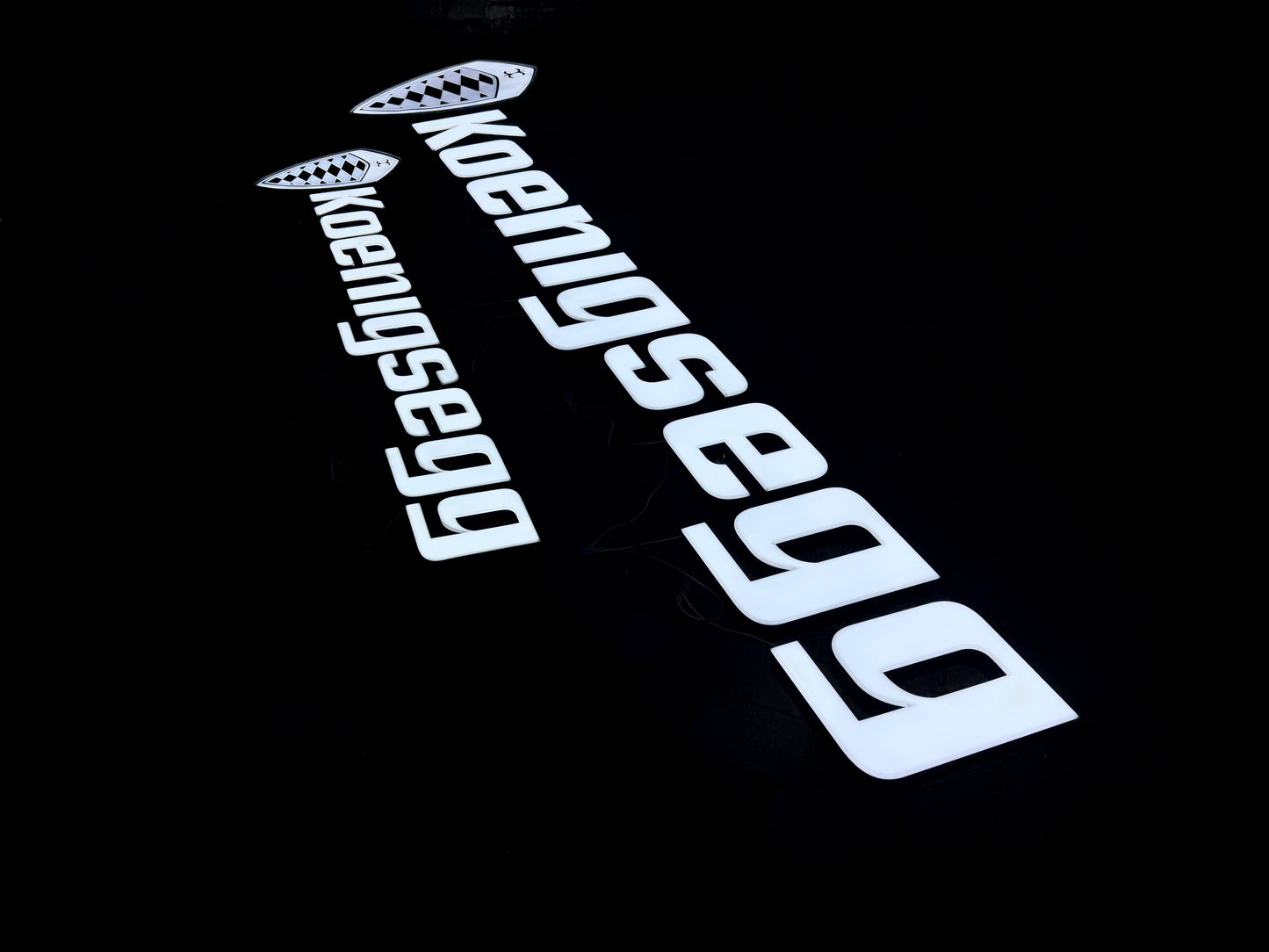 Koenigsegg Illuminated Sign #D45