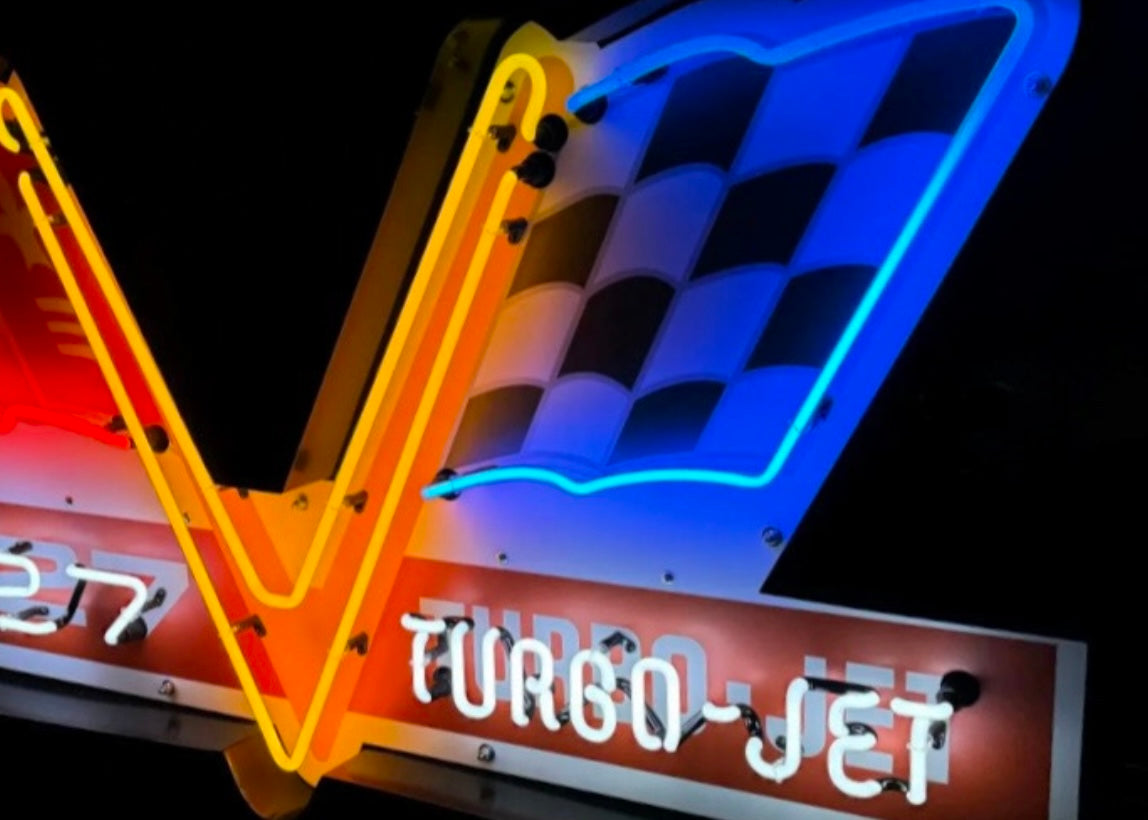 Chevrolet Corvette 427 Turbo-Jet Neon Sign #N115