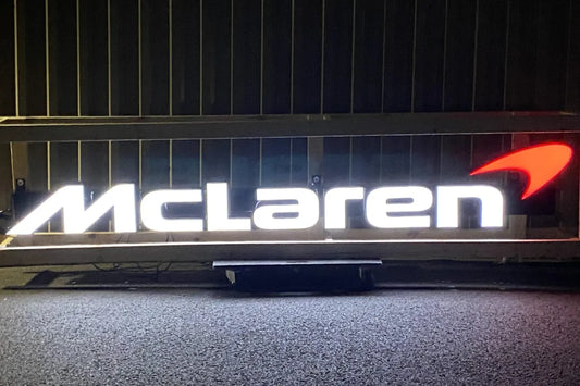 McLaren Dealership Illuminated Sign #D30