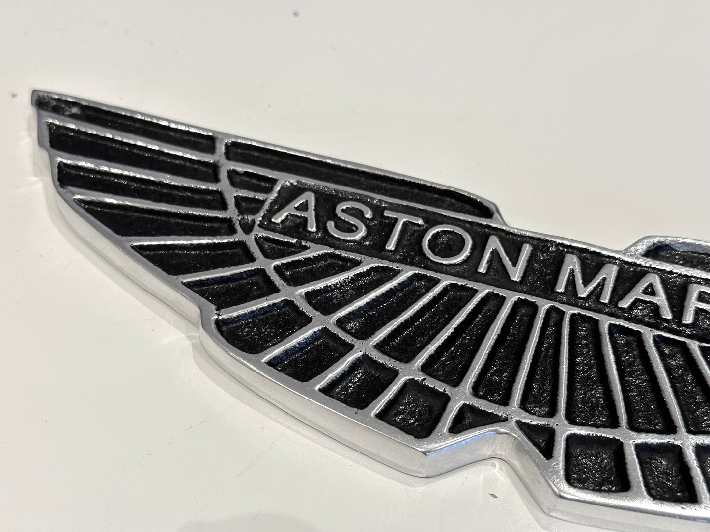 Aston Martin Metal Logo Sign #A5