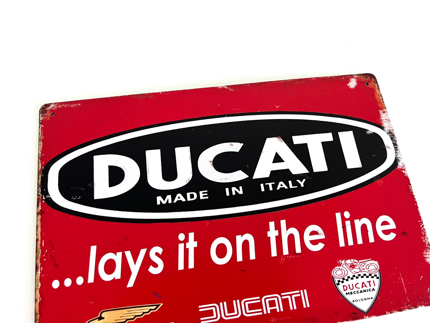 Ducati Metal Sign #A25