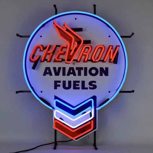 Chevron Aviation Neon Sign #N21