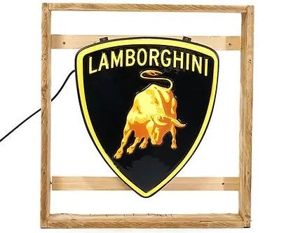 Lamborghini Dealership Illuminated Sign #D27