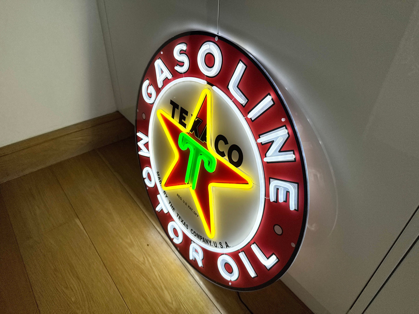 Texaco Gasoline Motor Oil Neon Sign #N143