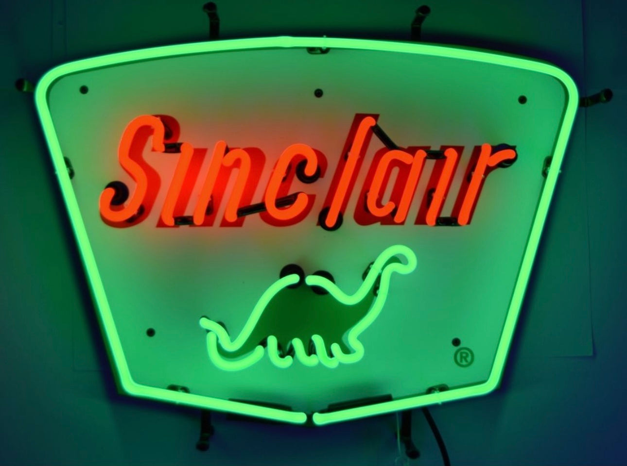 Sinclair Dinosaur Neon Sign #N98