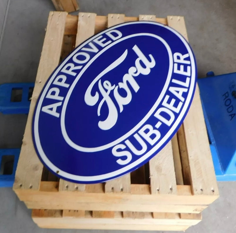 Ford Enamel Sign #A41