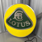Lotus Illuminated Dealership Crest Logo Sign #D54