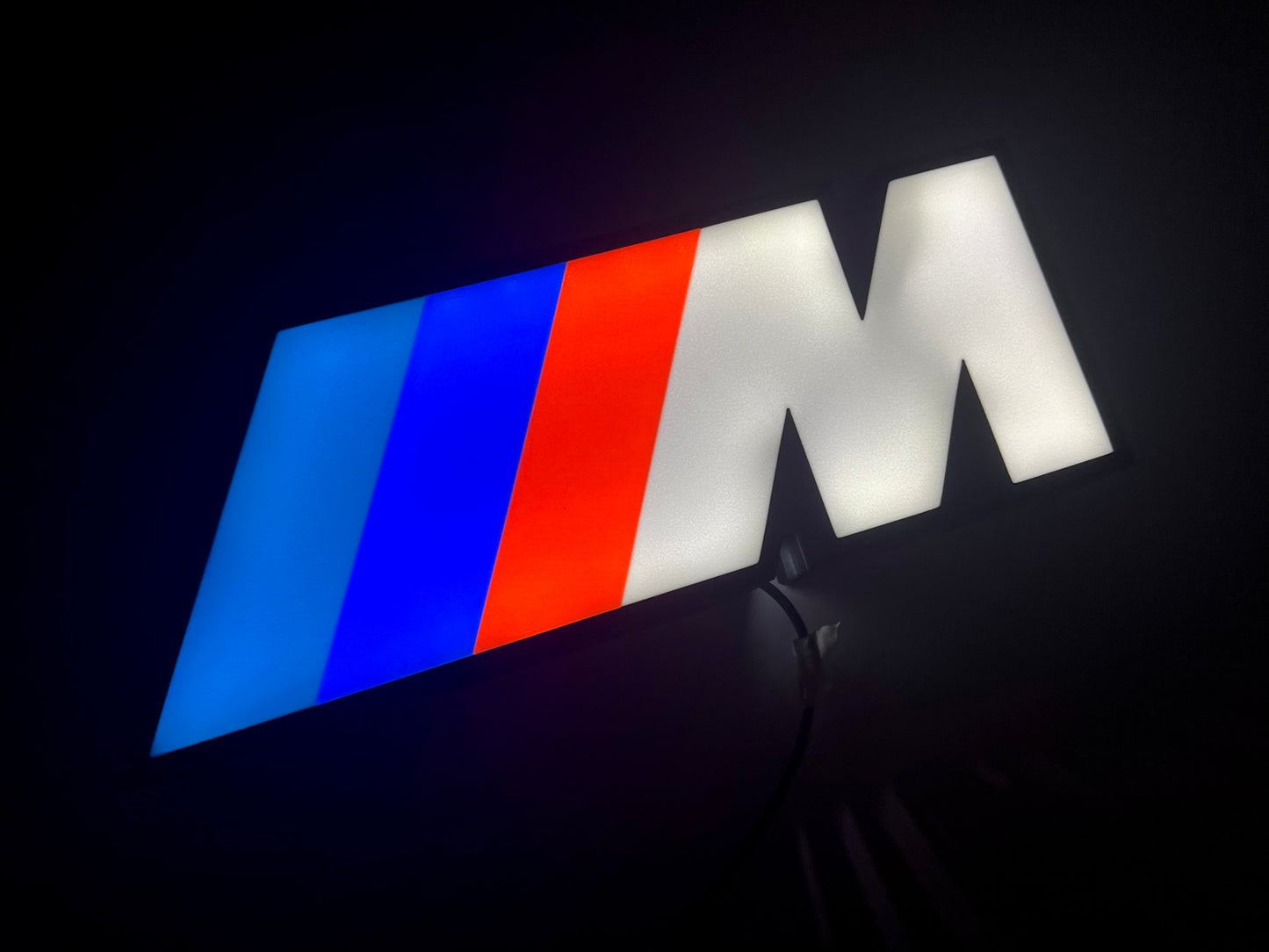 BMW M Power Illuminated Sign #B14