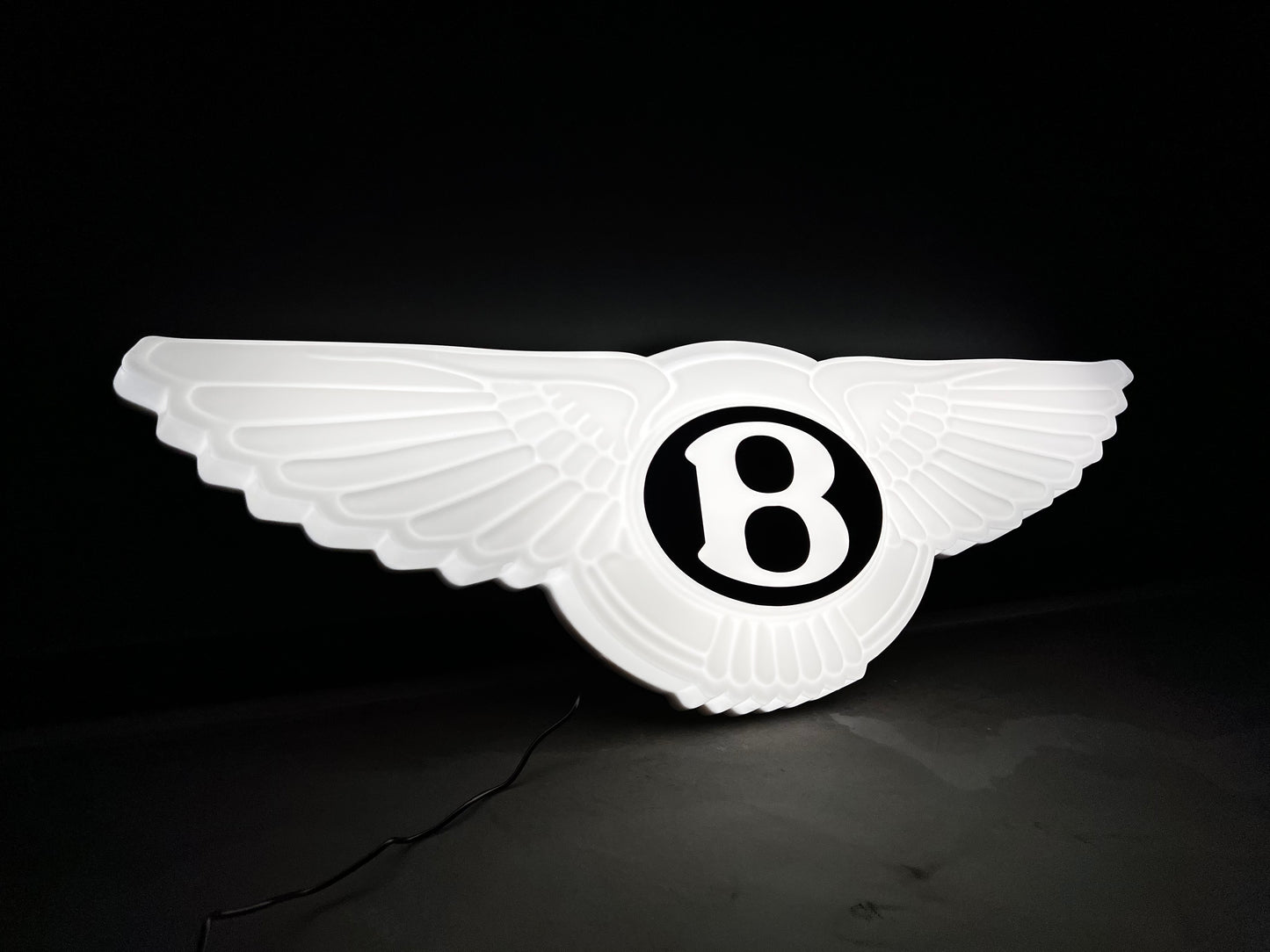 Bentley Wings Illuminated Logo Sign #B11