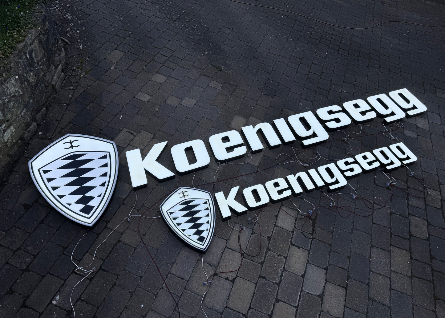 Koenigsegg Illuminated Sign #D45