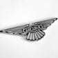 Jaguar Wings Metal Logo Sign #A81